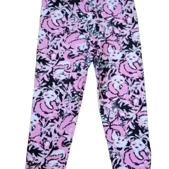 NWT Lilly Pulitzer Hangin with my Boo Luxletic Leggings Size Large Girls - Picture 8 of 13
